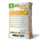 Enfoscado natural certificado deshumidificante, referencia Biocalce Enfoscado de Kerakoll. Envase 25 kg